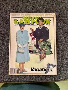 National Lampoon Magazine August 1979 Vacation Issue